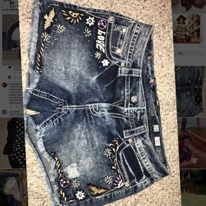 Women’s miss me jean shorts